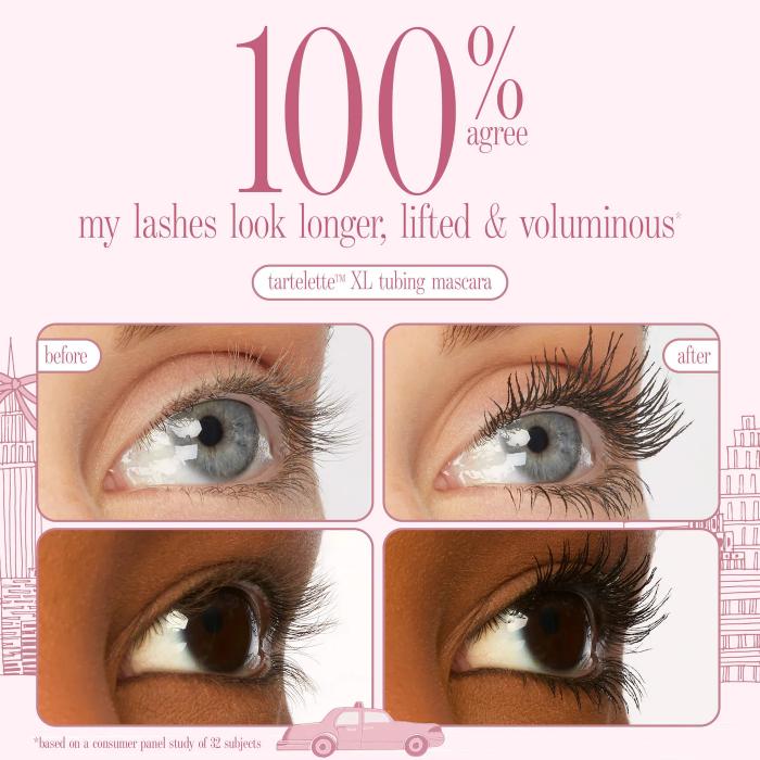 TARTE EYES ON ME MASCARA & LINER CLUTCH SET